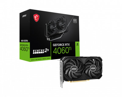RTX 4060 TI VENTUS 2X BLACK 8G OC