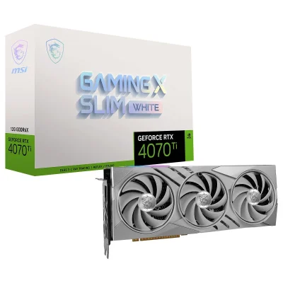 MSI RTX 4070 TI GAMING X SLIM WH