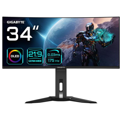 Gigabyte OLED WQHD MO34WQC 34