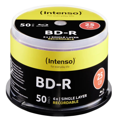 Intenso BD-R SL vierge 25 GB 50